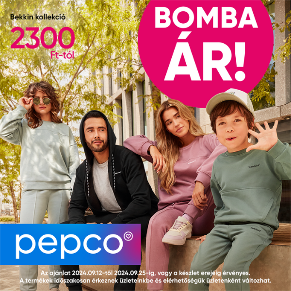 Pepco: Szeptemberi promóció