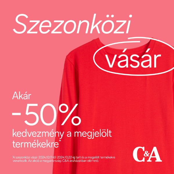 C&A_70%_akcio Corvin Plaza