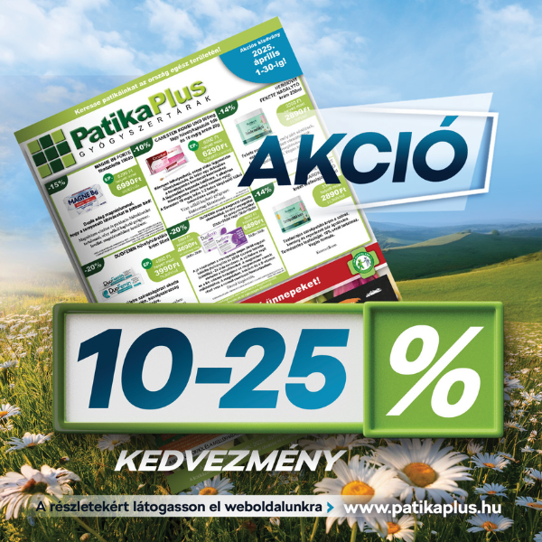 Patika Plus: Áprilisi akciók
