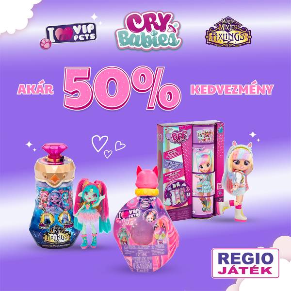REGIO JÁTÉK: TM Toys kiárusítás
