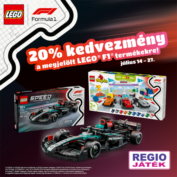 REGIO Játék: 20% kedvezmény