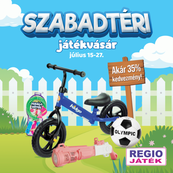 REGIO Játék: Akár 35% kedvezmény