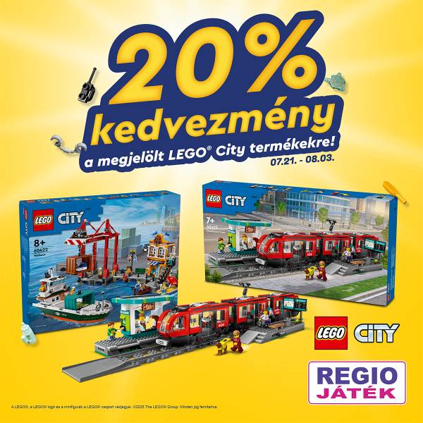 Regio Játék: Vár egy új LEGO City küldetés!