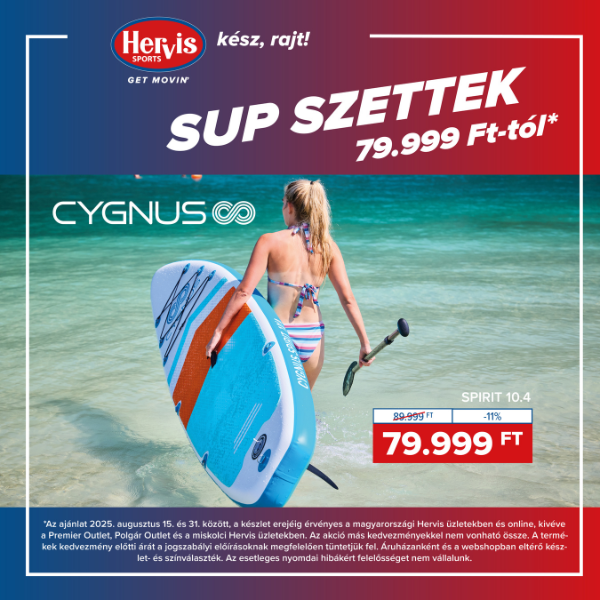 Hervis: SUP akció