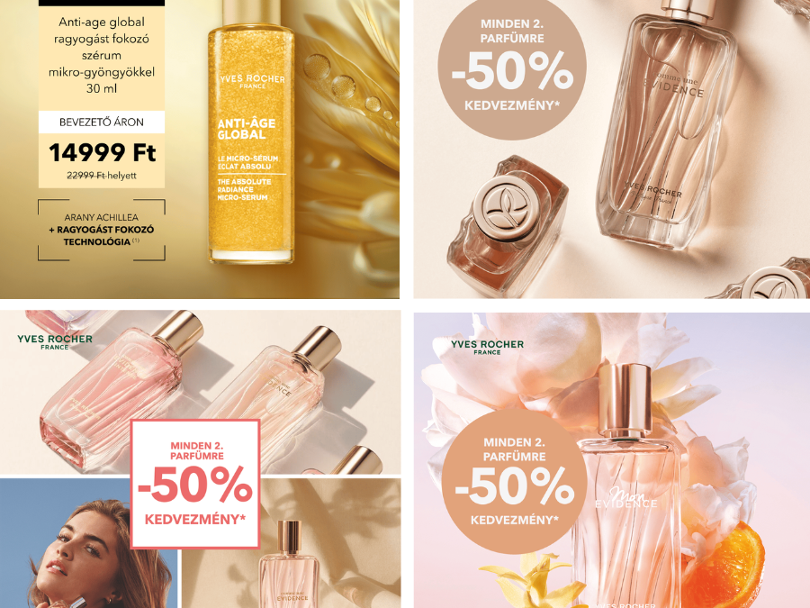 Yves Rocher: Nőnapi meglepetés és újdonságok