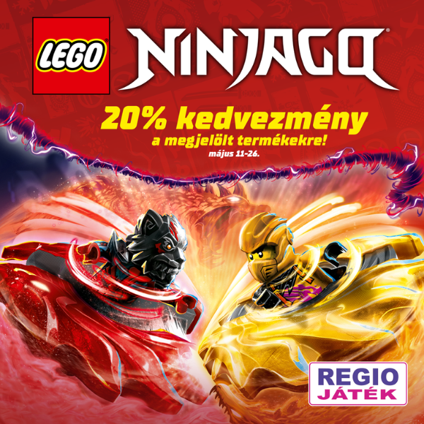 REGIO Játék: 20% kedvezmény